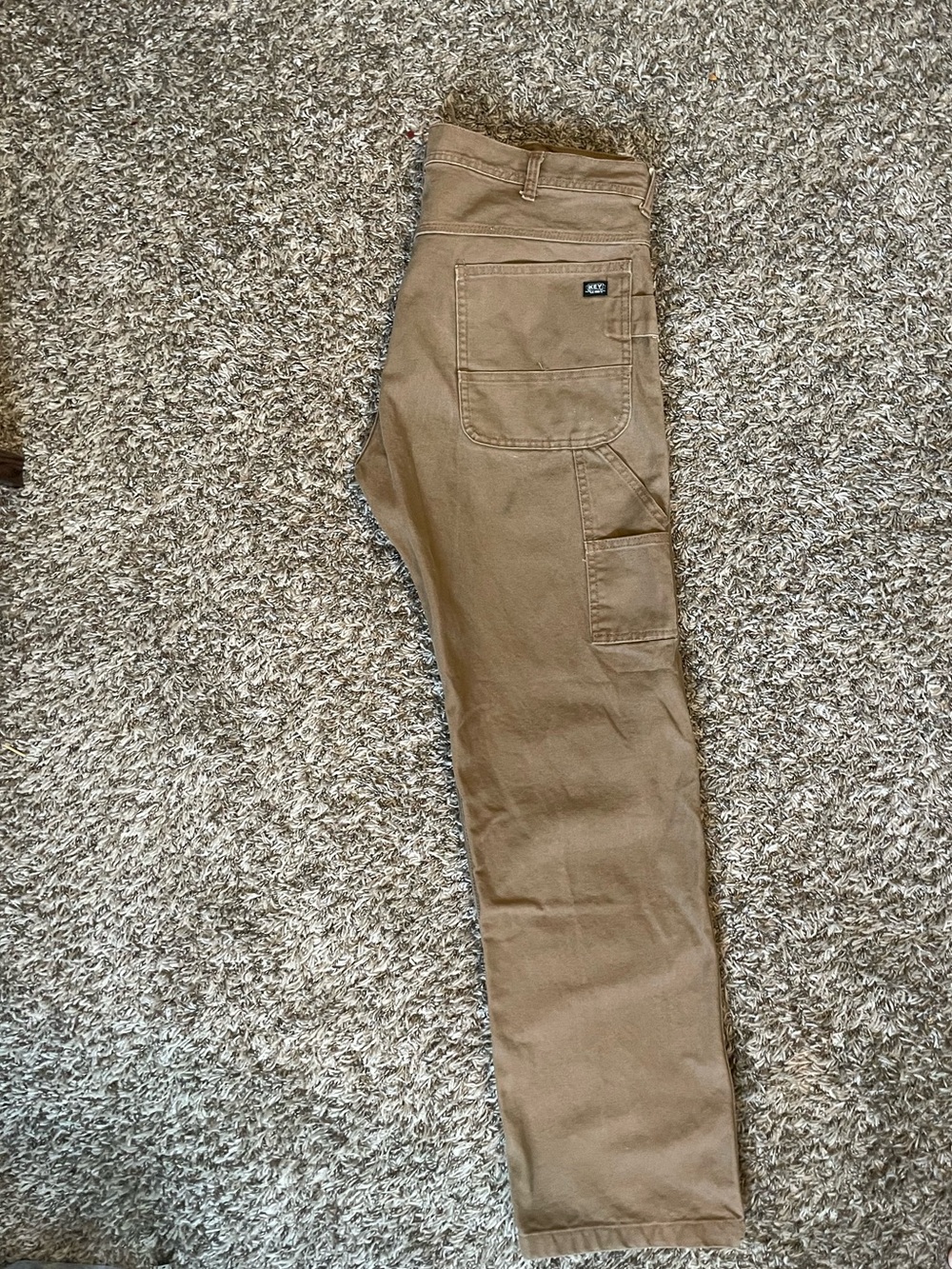 Key Men's Tan Cargo Pants